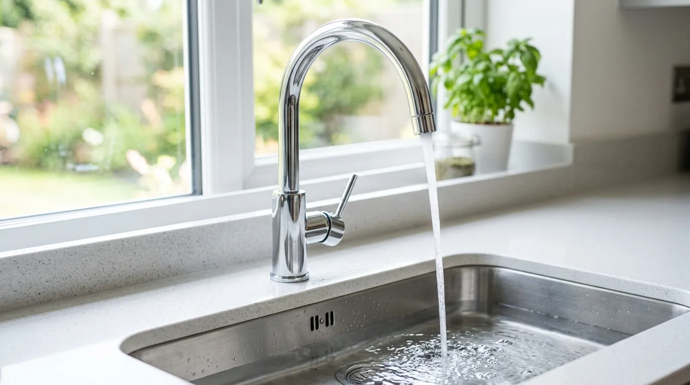 Local Plumbing Master Pros same day plumber fixing a faucet in Muldraugh, KY